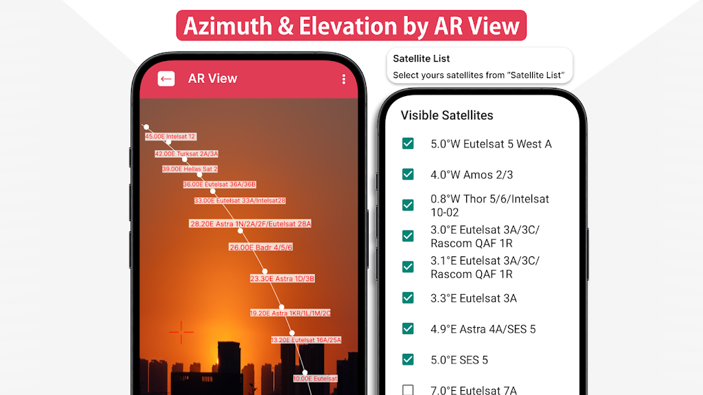 Satellite finder(AlignDish) Screenshot2