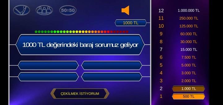 Sesli Sorulu Milyonlar Screenshot2