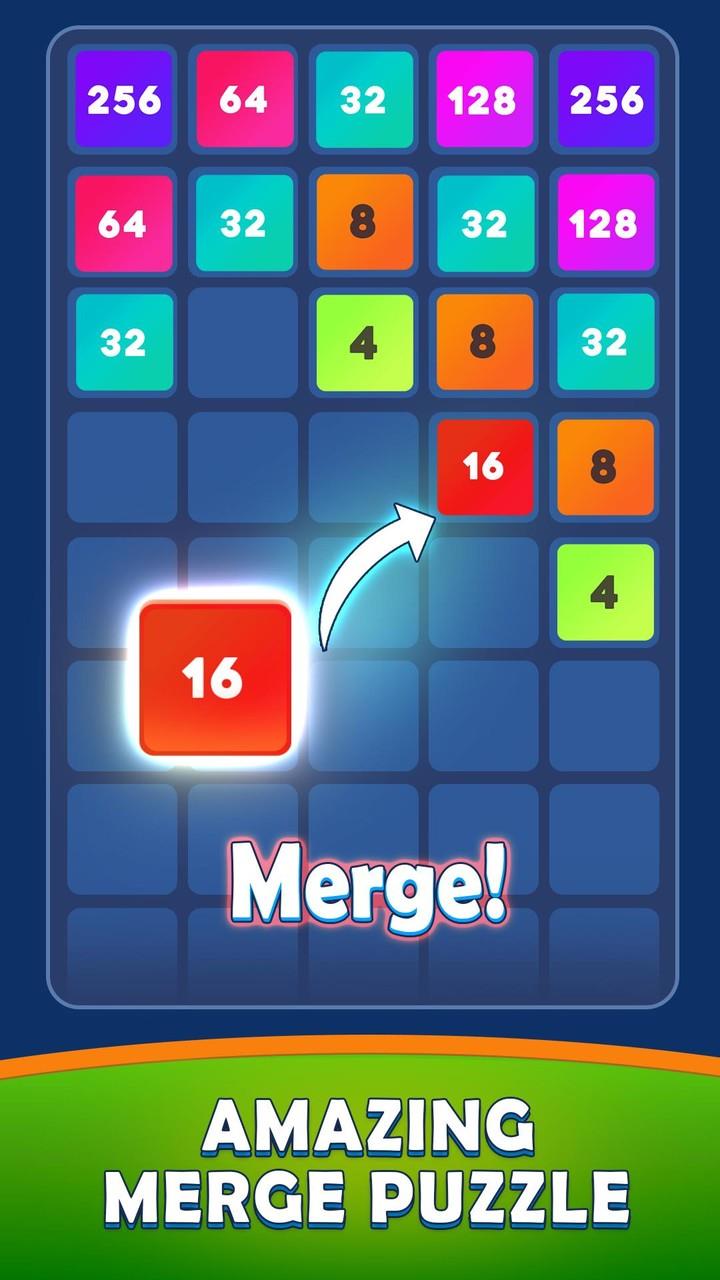 Merge 2048: Number Merge Games Screenshot1