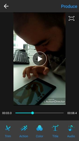 ActionDirector Video Editor Screenshot2