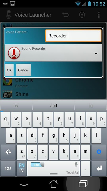 Voice Launcher & Widget Screenshot1