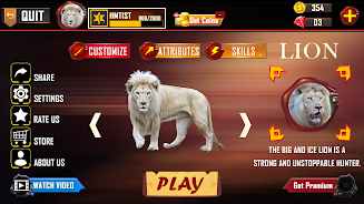 Lion Simulator Animal Games 3d Screenshot3