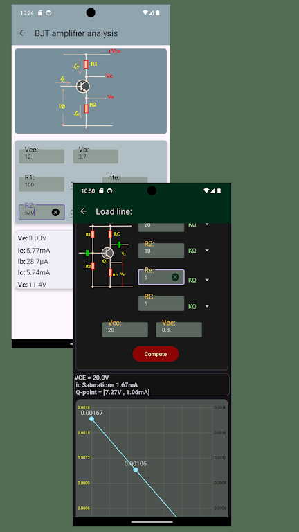 Caltronics - electronics tools Screenshot4