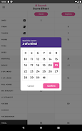 13 Rounds Score Sheet Screenshot1
