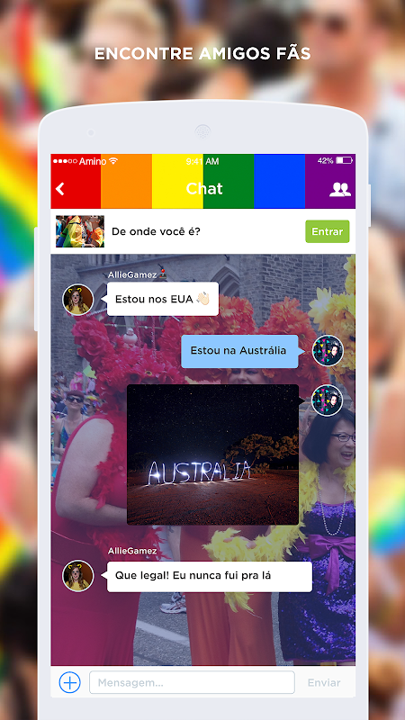 LGBT Amino em Português Screenshot2