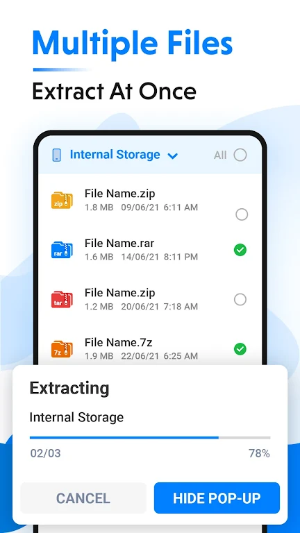 File Archiver - Extract, Unzip Screenshot3