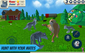 Wolf Simulator: Wild Animals 3 Screenshot1