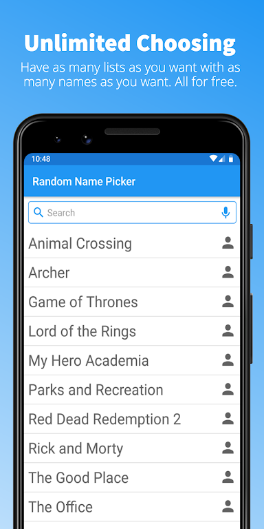 Random Name Picker Screenshot1