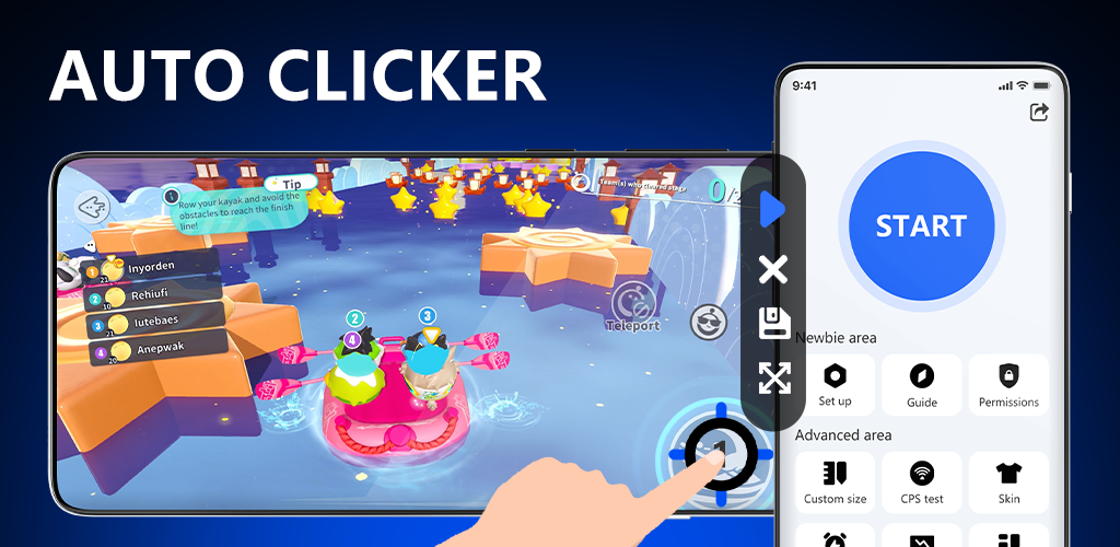 AutoClicker - Tap & Swipe Screenshot1