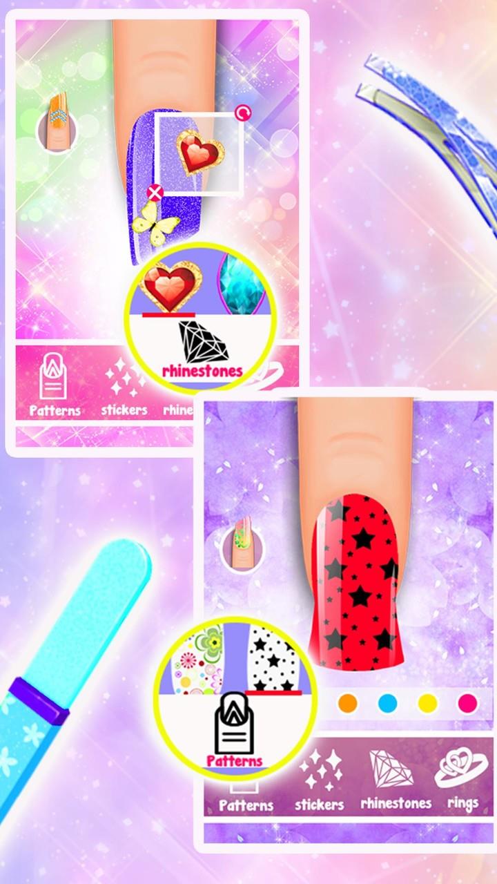 Girls Nail Salon-Acrylic Nails Screenshot3