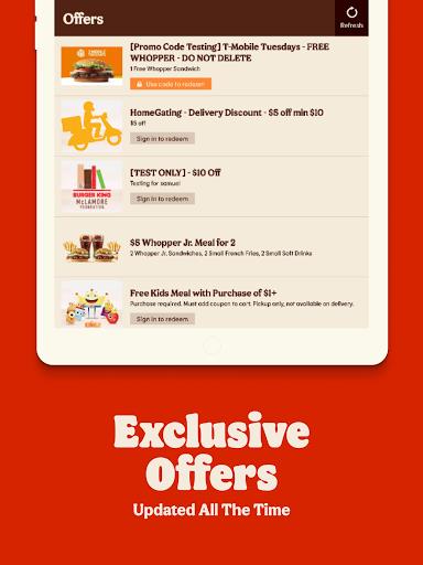 BURGER KING® App Screenshot1