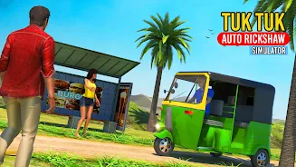 Tuk Tuk Auto Driving Games Screenshot5