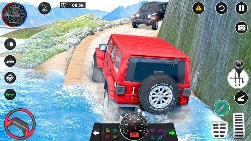 Offroad Jeep Driving Games 3D Screenshot6