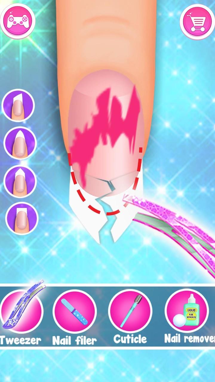 Girls Nail Salon-Acrylic Nails Screenshot1