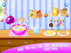 Sweet Cake Maker Bakery Games Screenshot3