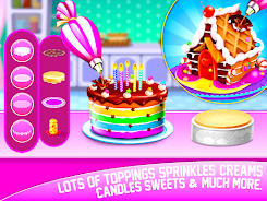 Sweet Cake Maker Bakery Games Screenshot1