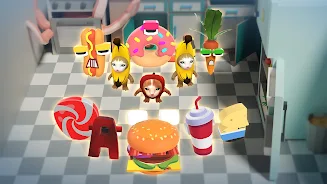 Merge Food Bananacat Cry Screenshot3