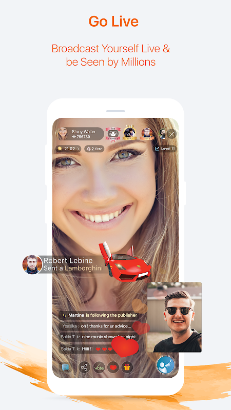 ringID - Live Broadcasting, Free Video Call & Chat Screenshot3