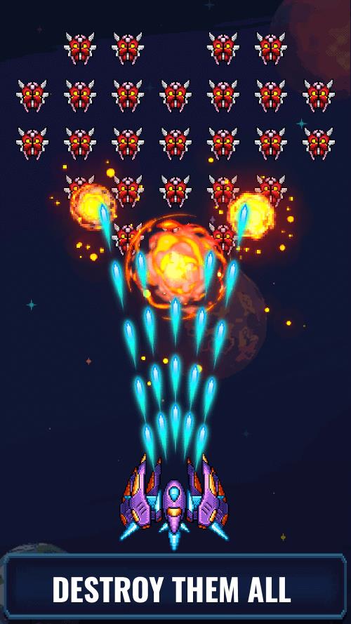 Galaxia Invader: Alien Shooter Screenshot1