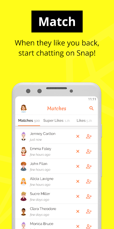 SwipeParty - find & make new snapchat friends Screenshot3