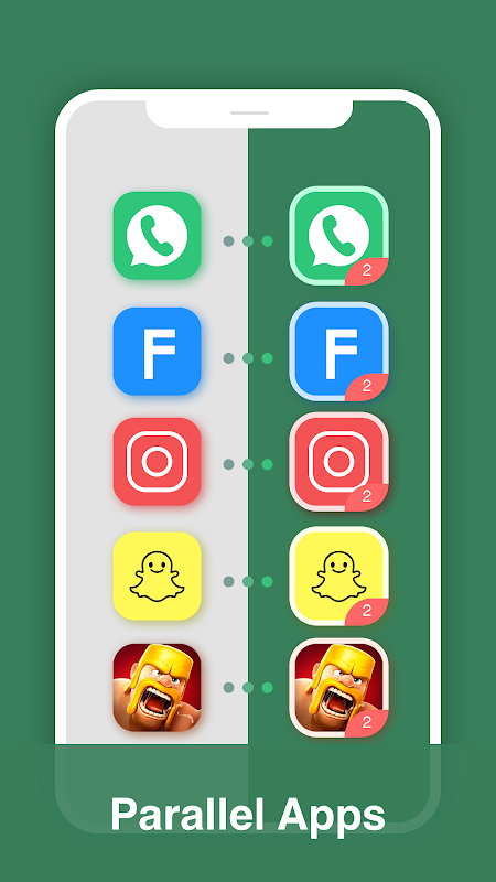 Clone Apps: Cloner App into Parallel Space Screenshot2