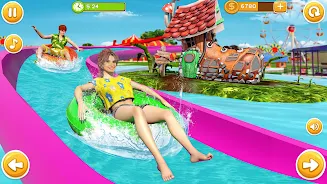 Thrill Water Slide Rush Games Screenshot1