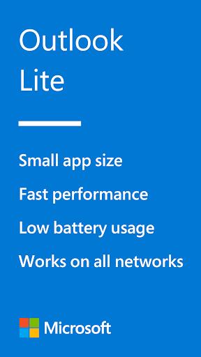 Microsoft Outlook Lite Screenshot1