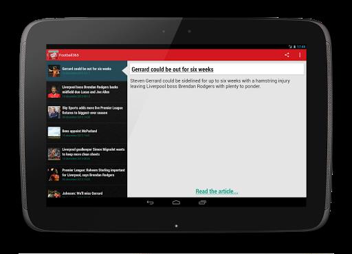 Reds Football News Screenshot3