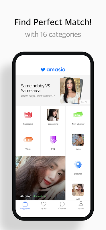 Love is borderless.Meet your true one on Amasia Screenshot1