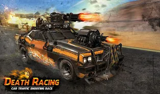 Death Race Traffic Shoot Game Screenshot1