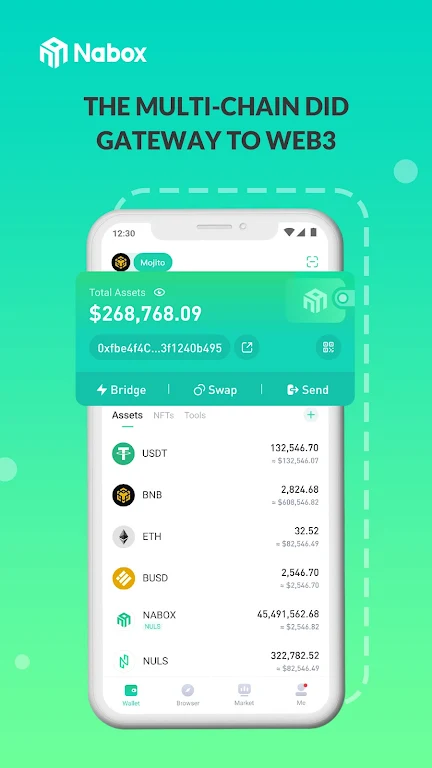 Nabox Wallet Screenshot1