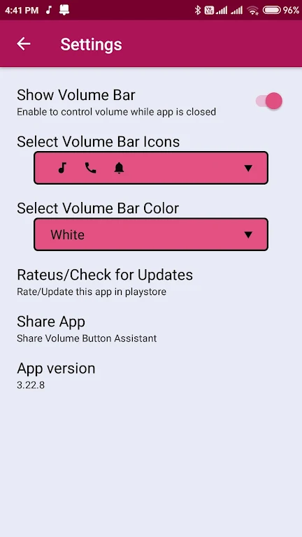 Volume Button Assistant Screenshot4