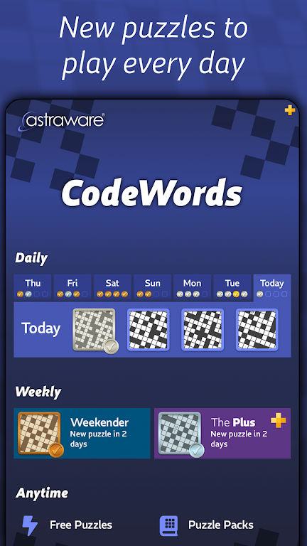 Astraware CodeWords Screenshot1