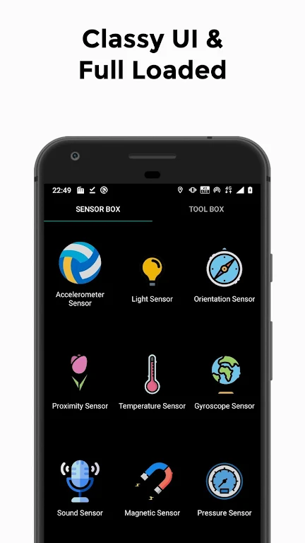 Sensor Box for Android - Senso Screenshot2