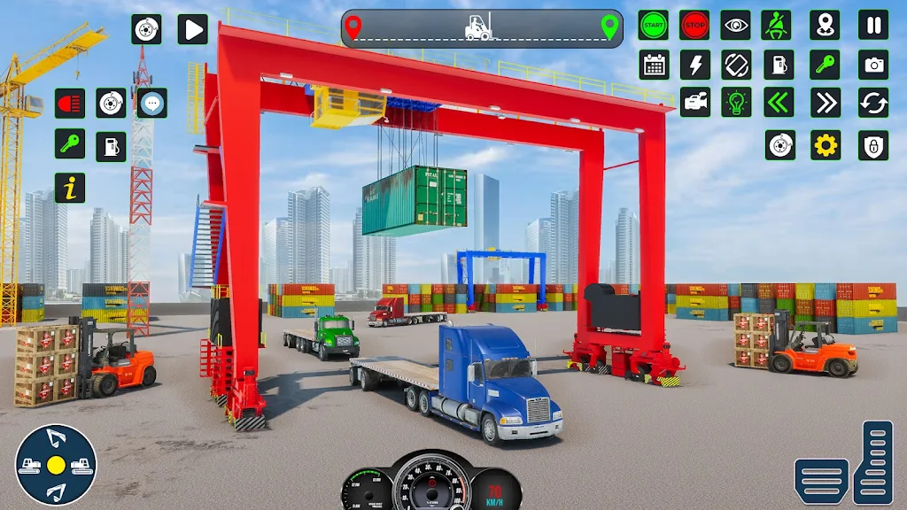 Cargo Truck Forklift Driving Screenshot1