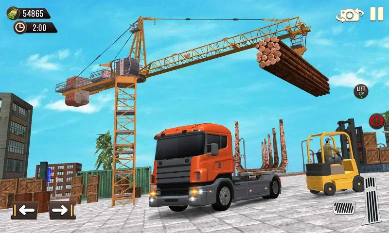 Cargo Truck Forklift Driving Screenshot4