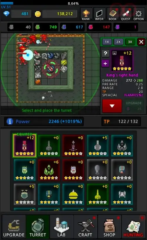 Grow Turret Screenshot3