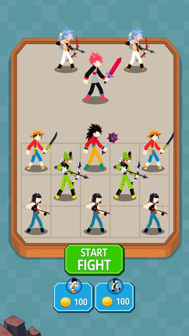 Merge Stickman Warrior Screenshot2