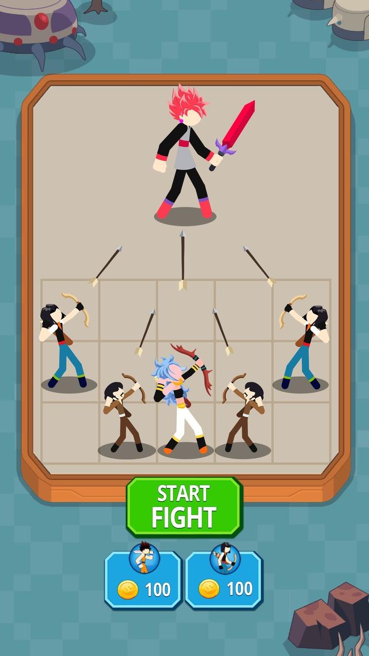 Merge Stickman Warrior Screenshot5