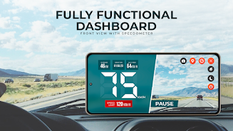 GPS Speedometer Car DashCam Screenshot2
