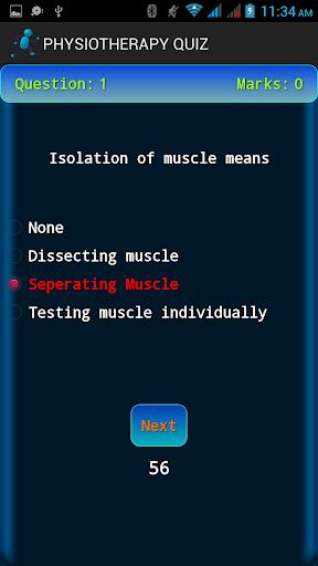 Physiotherapy Quiz Screenshot4