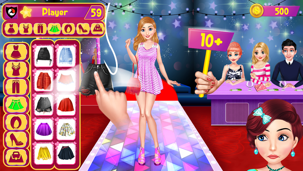 Indian Girl Dressup Battle Screenshot3