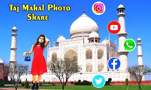 Taj Mahal Photo Editor Screenshot3