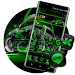 Neon Green Car Launcher Theme APK