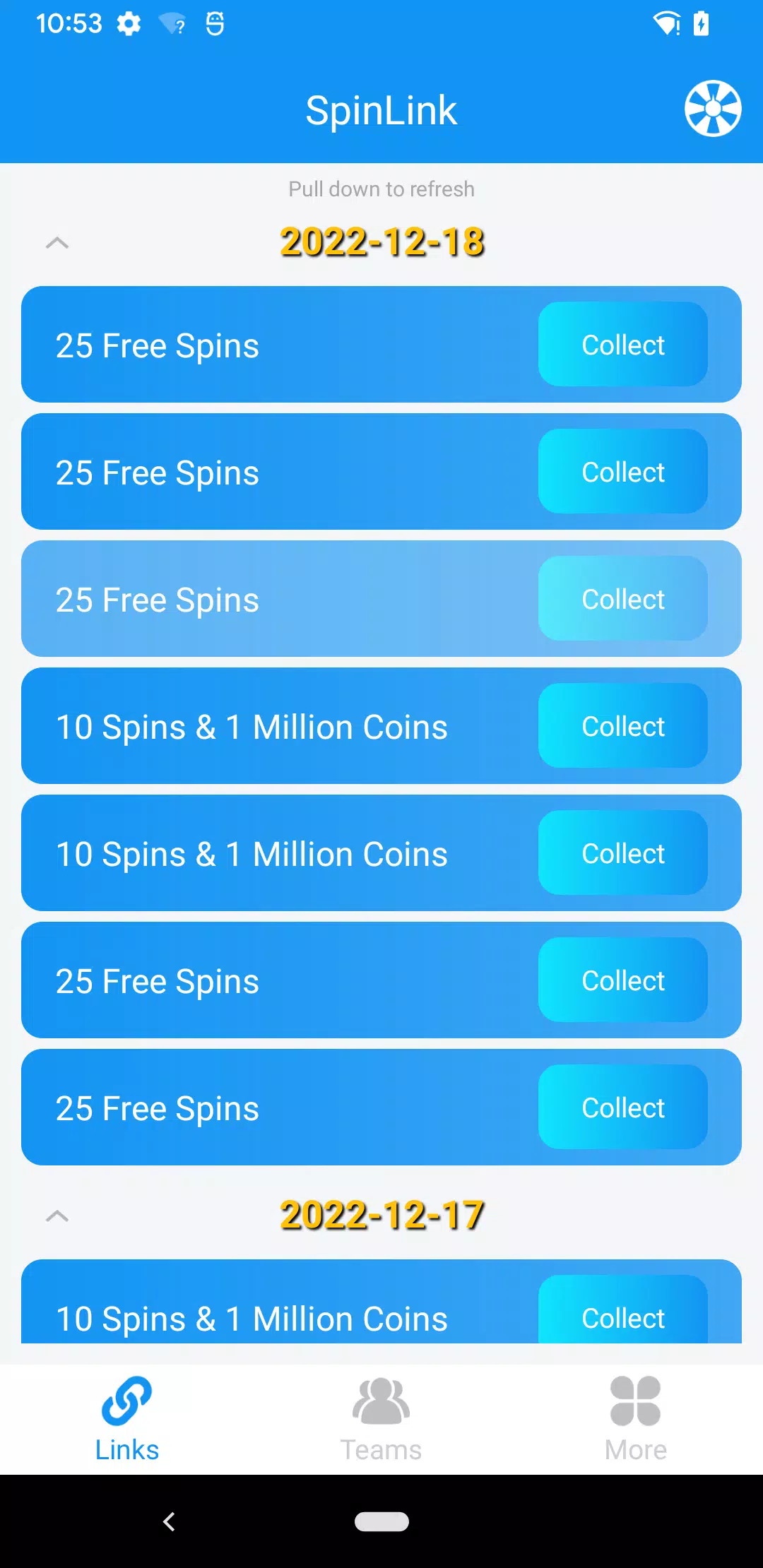 Daily Spin Master - Coin Link Screenshot2