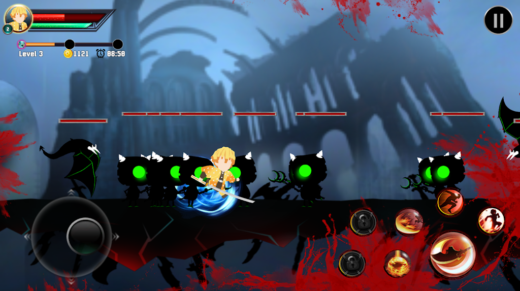 Demon Shadow: Tanjiro Slayer Screenshot4