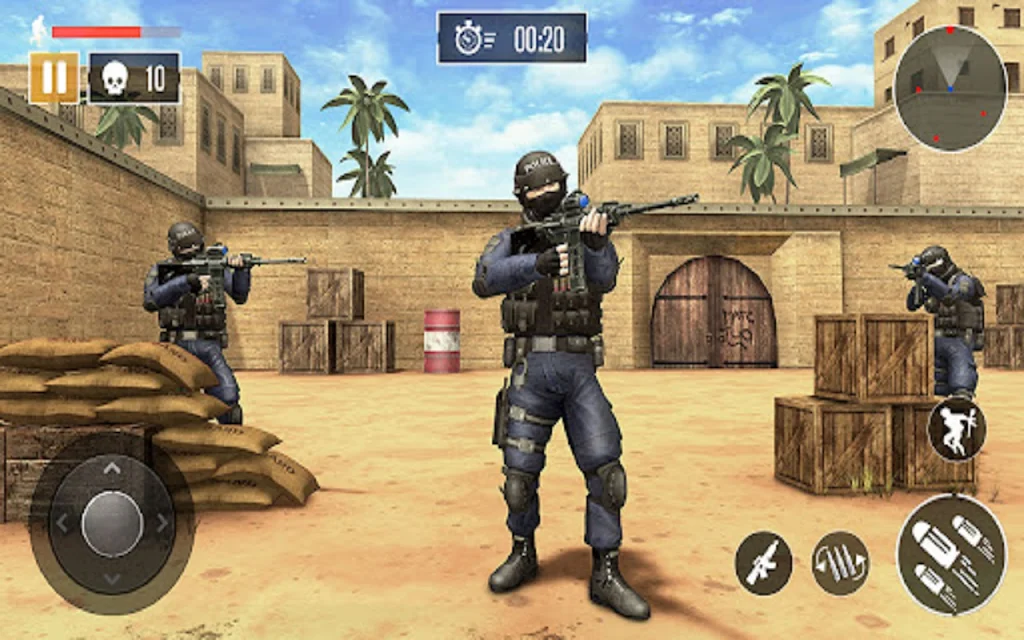 Commando Offline Shooting Game Screenshot1