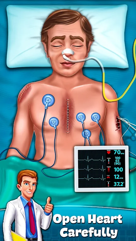 Open Heart Surgery Clinic Game Screenshot1