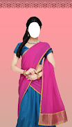 Half Saree Face Changer Screenshot1