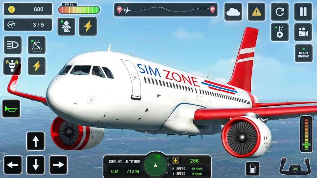 Flying Simulator Airplane Game Screenshot1